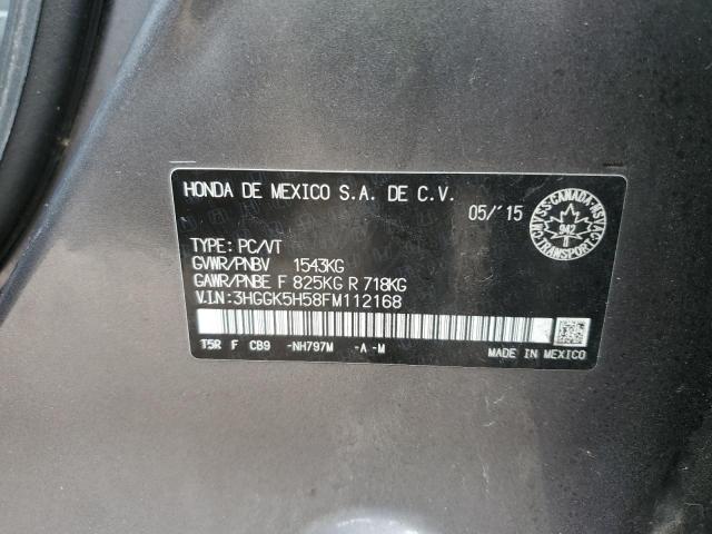 2015 HONDA FIT LX 3HGGK5H58FM112168
