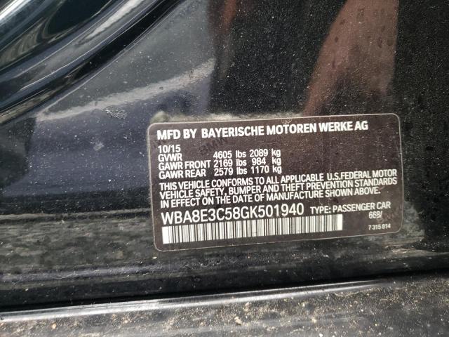 2016 BMW 328 XI SUL WBA8E3C58GK501940