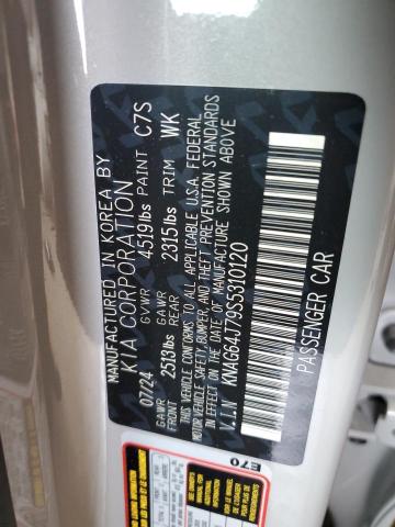 2025 KIA K5 GT LINE - KNAG64J79S5310120