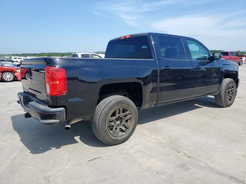 CHEVROLET SILVERADO 2017 black  gas 3GCUKREH7HG444479 photo #4