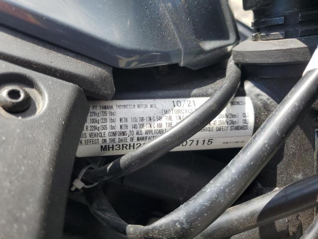 2022 YAMAHA MTN320 MH3RH20Y8NK007115