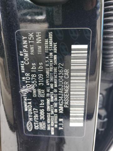 2018 GENESIS G90 PREMIU KMHG34JA6JU043672