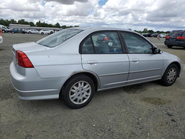 HONDA CIVIC LX 2005 silver  gas 2HGES155X5H624404 photo #4