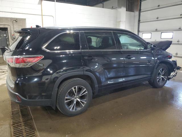 Vin: 5tdjkrfh9gs501511, lot: 57897325, toyota highlander xle 20163