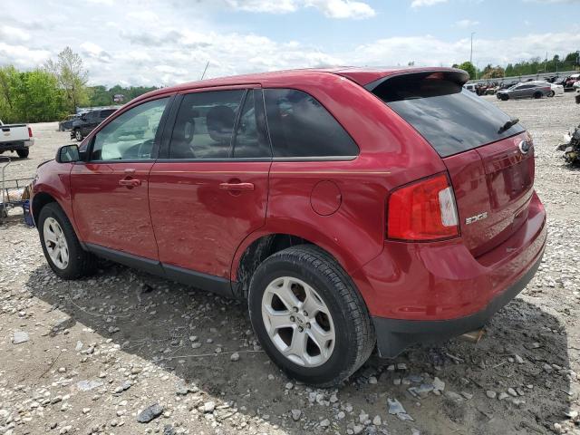 Vin: 2fmdk3jc7ebb10602, lot: 51185715, ford edge sel 20142