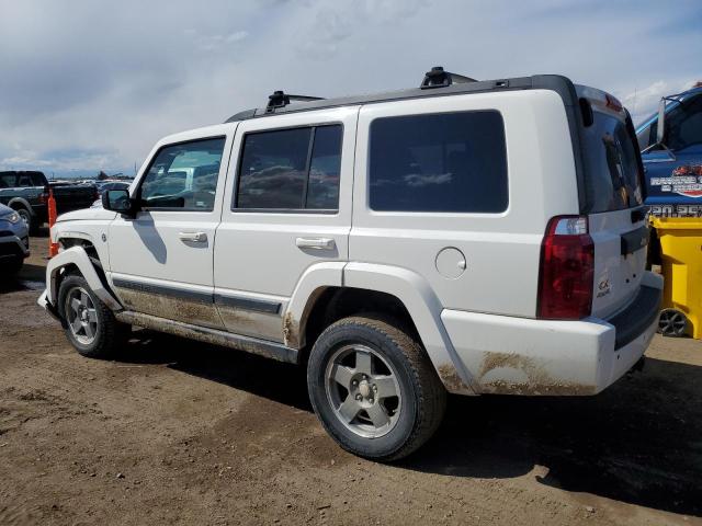 JEEP COMMANDER 2007 white  flexible fuel 1J8HG48P37C678752 photo #3