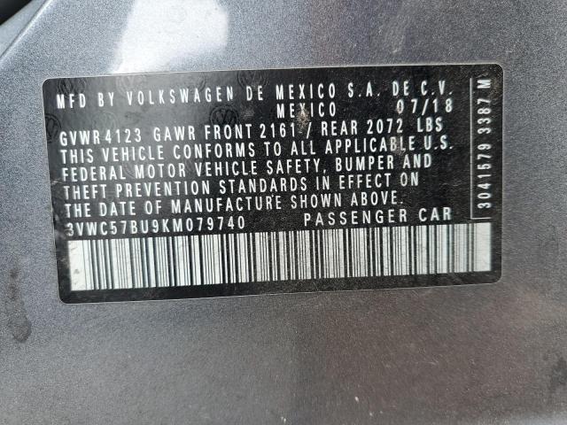 2019 VOLKSWAGEN JETTA S - 3VWC57BU9KM079740