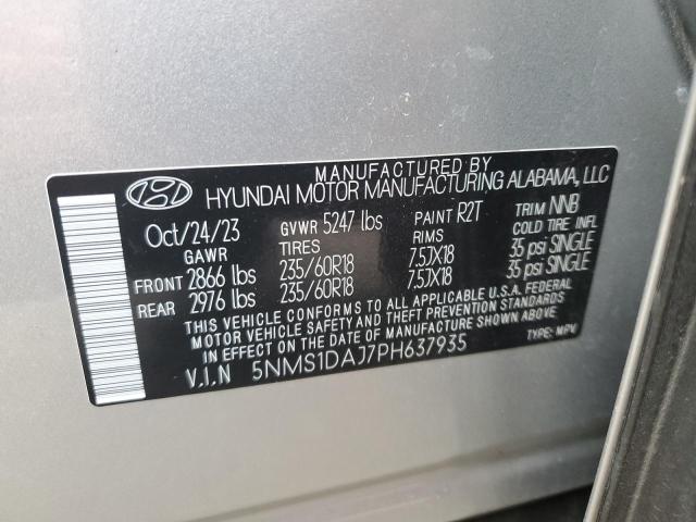 2023 HYUNDAI SANTA FE S - 5NMS1DAJ7PH637935