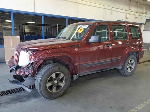 JEEP LIBERTY SP 2008 red 4dr spor gas 1J8GN28K18W241486 photo #1