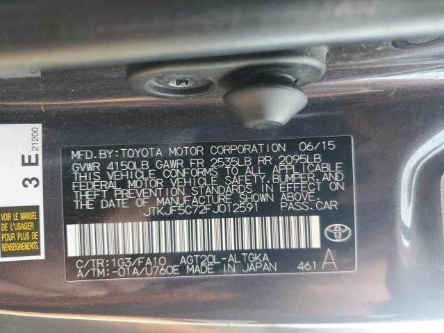 2015 TOYOTA SCION TC - JTKJF5C72FJ012591