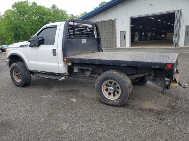 FORD F350 SUPER 2012 white pickup gas 1FTRF3B63CEA23238 photo #3