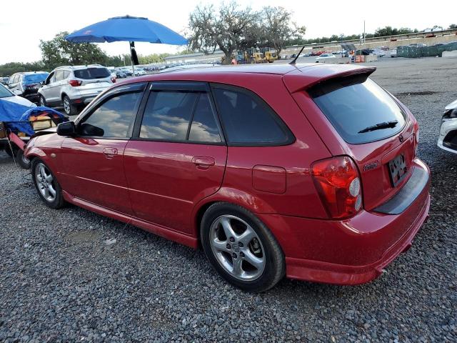 MAZDA PROTEGE PR 2002 red  gas JM1BJ245821588413 photo #3