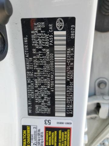 2018 TOYOTA CAMRY XSE - 4T1B61HK2JU080300