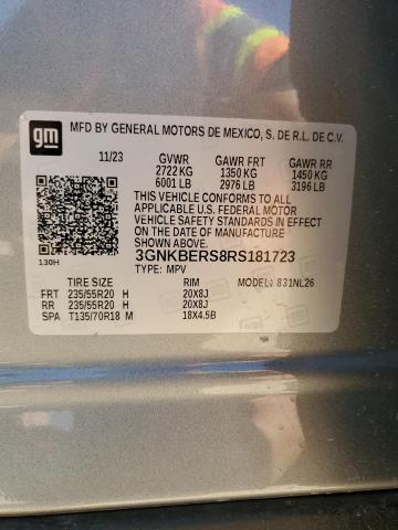 2024 CHEVROLET BLAZER RS - 3GNKBERS8RS181723