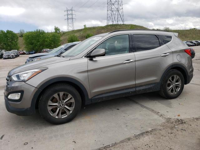 HYUNDAI SANTA FE S 2015 gray  gas 5XYZUDLB1FG233582 photo #1
