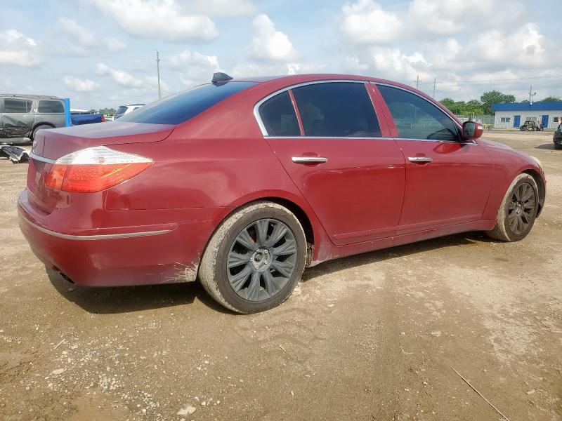 Vin: kmhgc4de6au074760, lot: 59268325, hyundai genesis 3.8l 20103