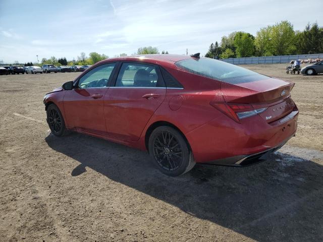 Vin: kmhln4ag2mu168556, lot: 58042565, hyundai elantra sel 20212