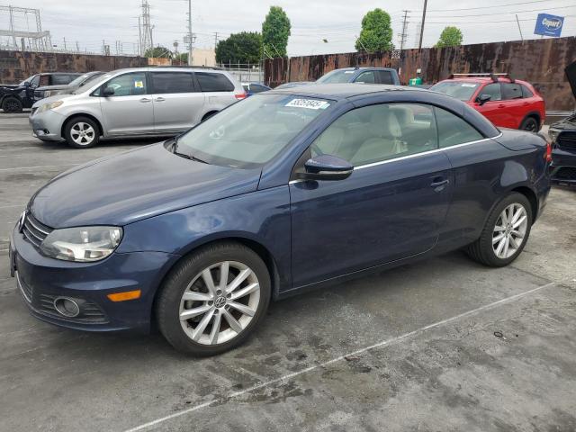 VOLKSWAGEN EOS KOMFOR 2012 blue  gas WVWBW7AH3CV005642 photo #1