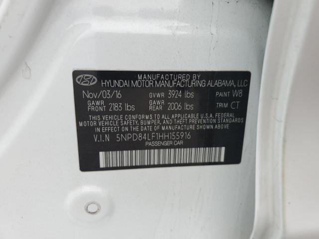 2017 HYUNDAI ELANTRA SE - 5NPD84LF1HH155916