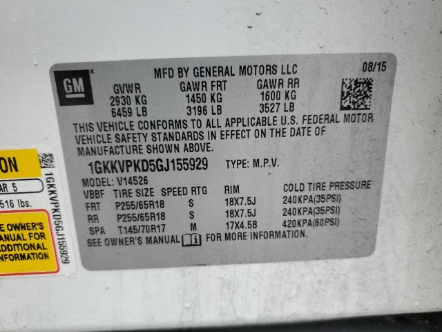 2016 GMC ACADIA SLE - 1GKKVPKD5GJ155929
