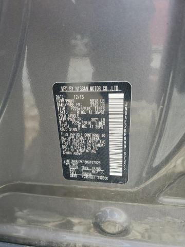 2017 NISSAN QUEST S - JN8AE2KP8H9167925