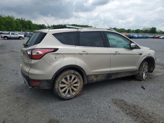 Vin: 1fmcu9jd0huc17975, lot: 57310215, ford escape titanium 20173