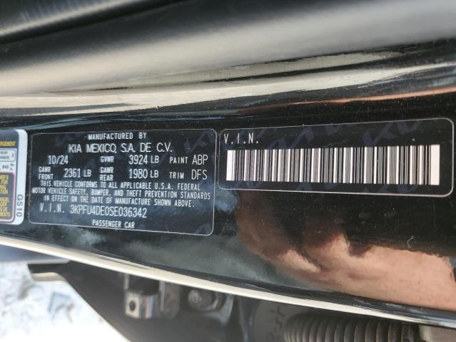 2025 KIA K4 EX 3KPFU4DE0SE036342