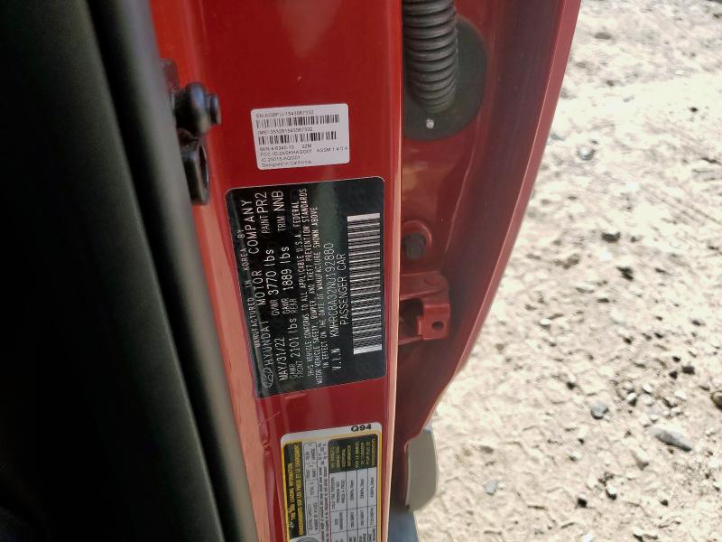 2022 HYUNDAI VENUE SEL - KMHRC8A32NU192880
