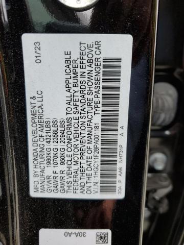 2023 HONDA ACCORD LX 1HGCY1F28PA001181