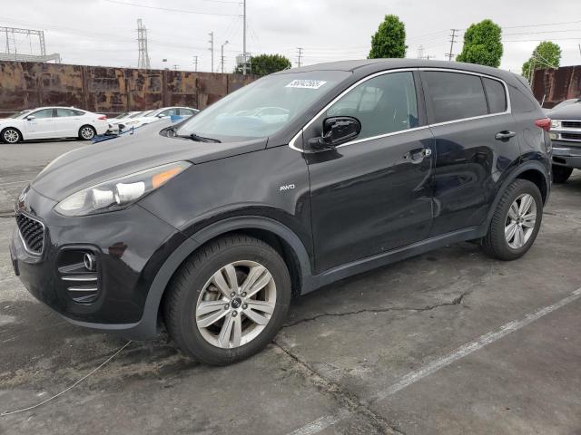 KIA SPORTAGE L 2017 black  gas KNDPMCAC5H7275797 photo #1