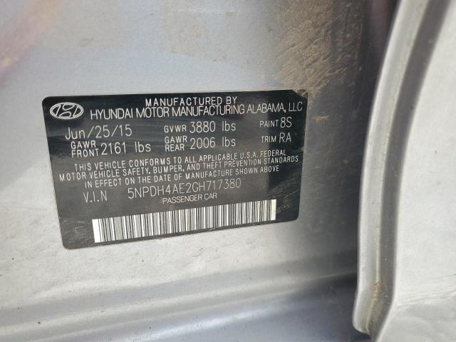 2016 HYUNDAI ELANTRA SE - 5NPDH4AE2GH717380