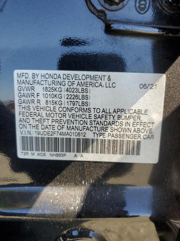2021 ACURA ILX PREMIU 19UDE2F74MA010812
