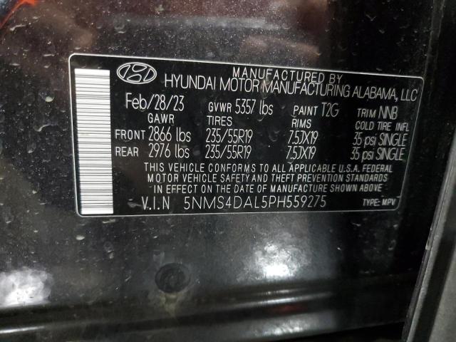 2023 HYUNDAI SANTA FE L - 5NMS4DAL5PH559275