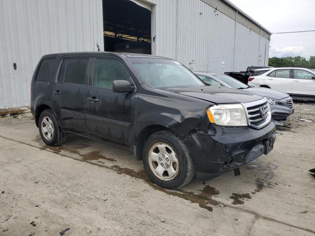 Vin: 5fnyf4h20eb022670, lot: 57820295, honda pilot lx 20144
