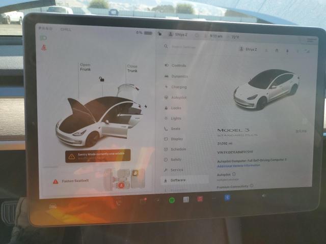 2021 TESLA MODEL 3 - 5YJ3E1EA8MF072111