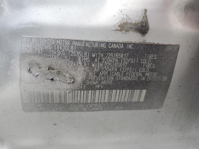 2012 TOYOTA RAV4 - 2T3ZF4DV8CW138243