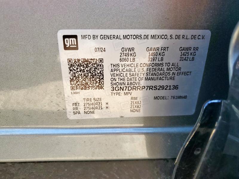 2024 CHEVROLET EQUINOX 3R 3GN7DRRP7RS292136