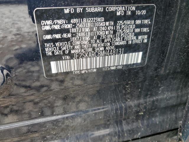 2021 SUBARU FORESTER S - JF2SKARC8MH448131