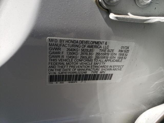 2024 ACURA MDX 5J8YE1H39RL023248