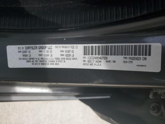 2013 DODGE AVENGER SE - 1C3CDZAB9DN627220