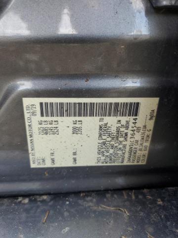 2020 NISSAN MAXIMA SL 1N4AA6DV1LC364544