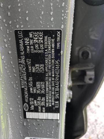 2022 HYUNDAI SANTA CRUZ - 5NTJB4AE9NH024695