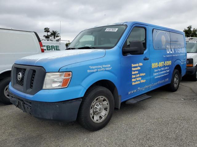 NISSAN NV 3500 S 2013 blue  gas 5BZBF0AA8DN202527 photo #3