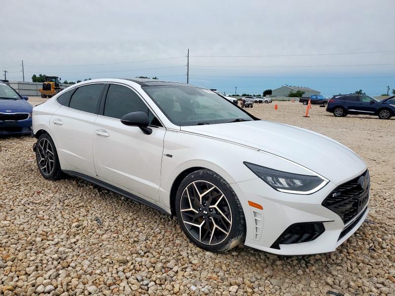 Vin: 5npek4jc5mh130574, lot: 58805145, hyundai sonata n line 20214