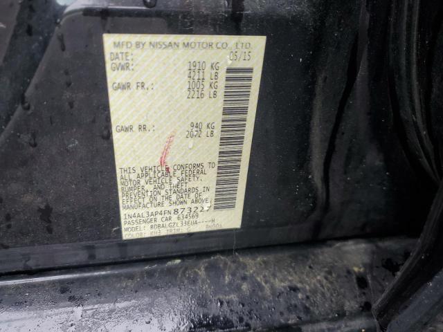 2015 NISSAN ALTIMA 2.5 - 1N4AL3AP4FN873227