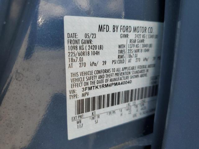 2023 FORD MUSTANG MA - 3FMTK1RM4PMA40040