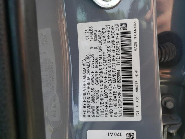 2023 HONDA CIVIC SPOR - 2HGFE2F5XPH522894
