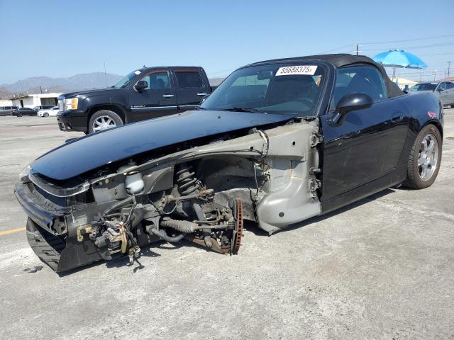 HONDA S2000 2003 black  gas JHMAP11423T003118 photo #1