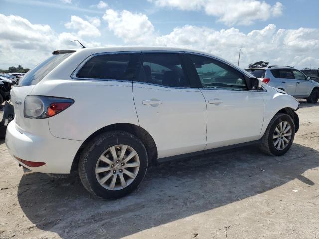 MAZDA CX-7 2011 white  gas JM3ER2A5XB0385448 photo #4