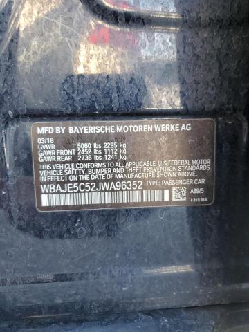2018 BMW 540 I - WBAJE5C52JWA96352